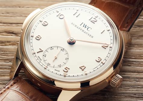 iwc little hand at nine|IWC Portugieser Minute Repeater Reviewed by Tim Mosso.